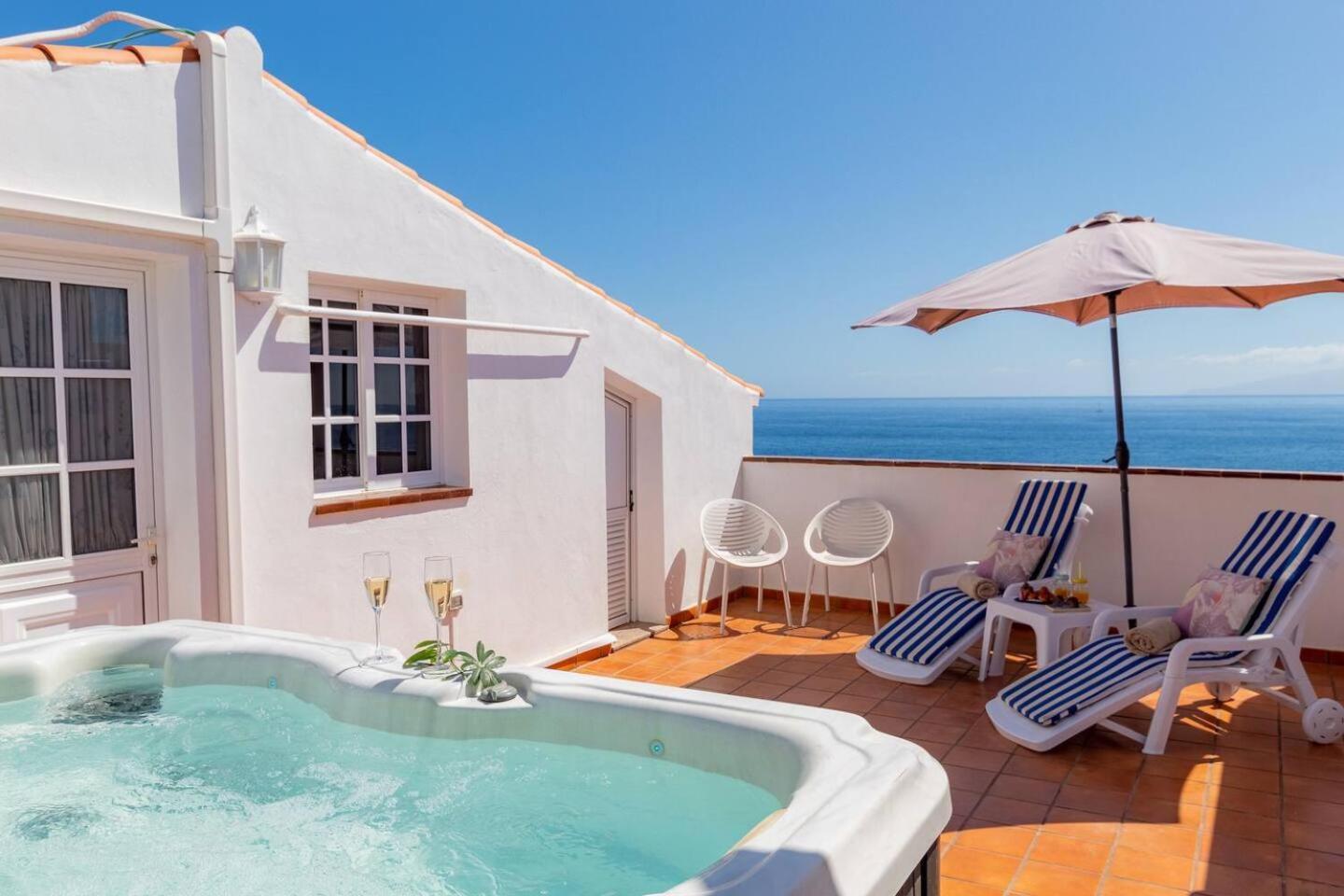 Penthouse Apt With Jacuzzi By Dream Homes Tenerife Puerto de Santiago  Exterior foto